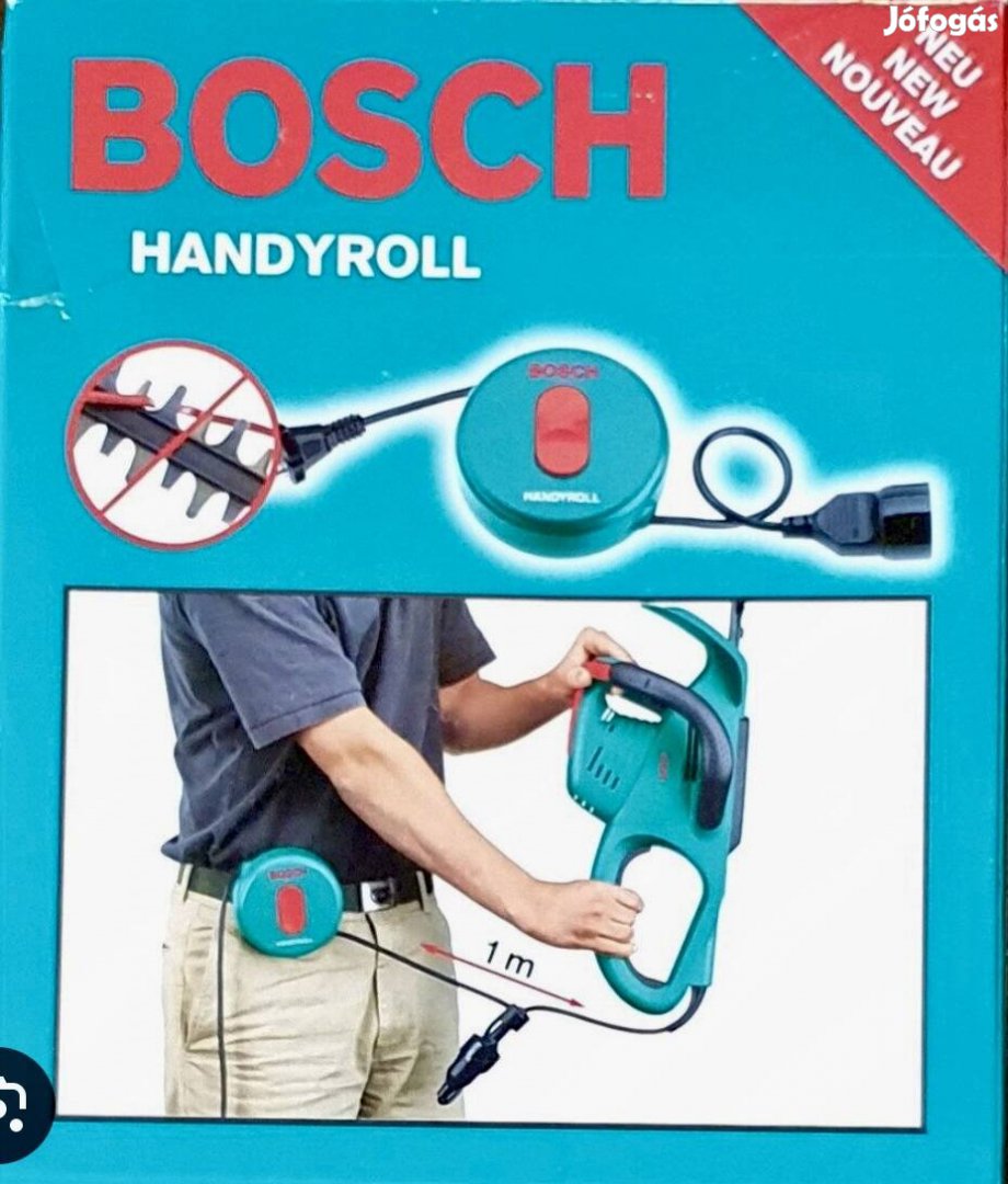 Bosch Handyroll sövényvágó elé