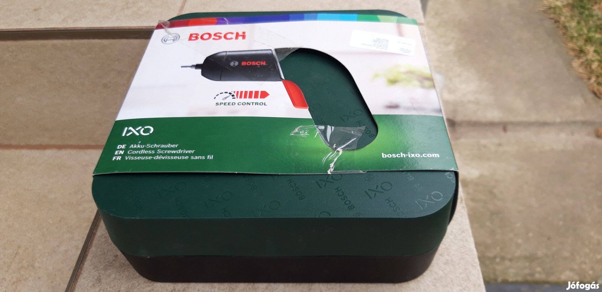 Bosch Ixo 6 csavarbehajtó új garanciával