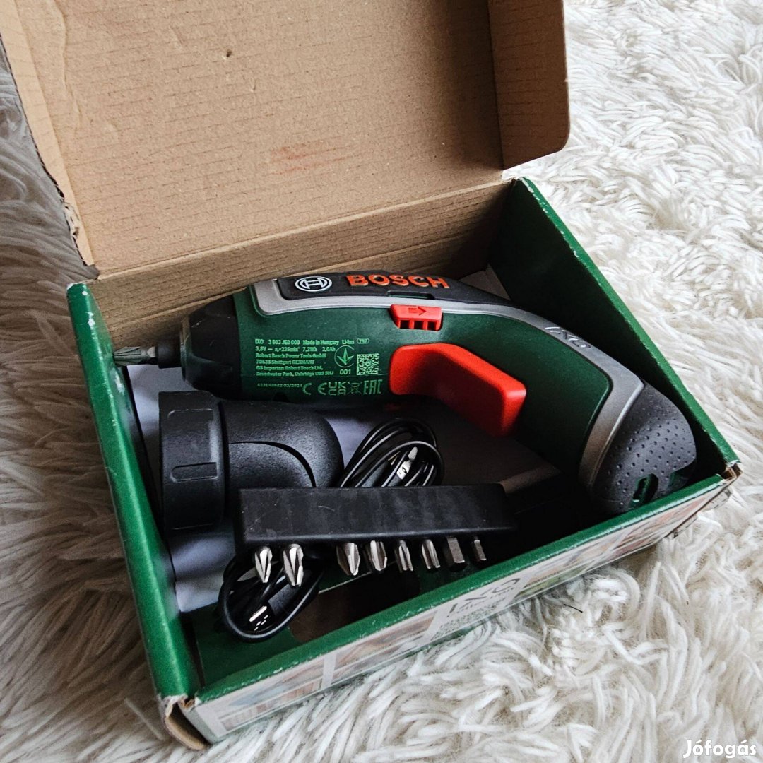 Bosch Ixo 7 set akkus marokcsavarbehajtó teljesen új