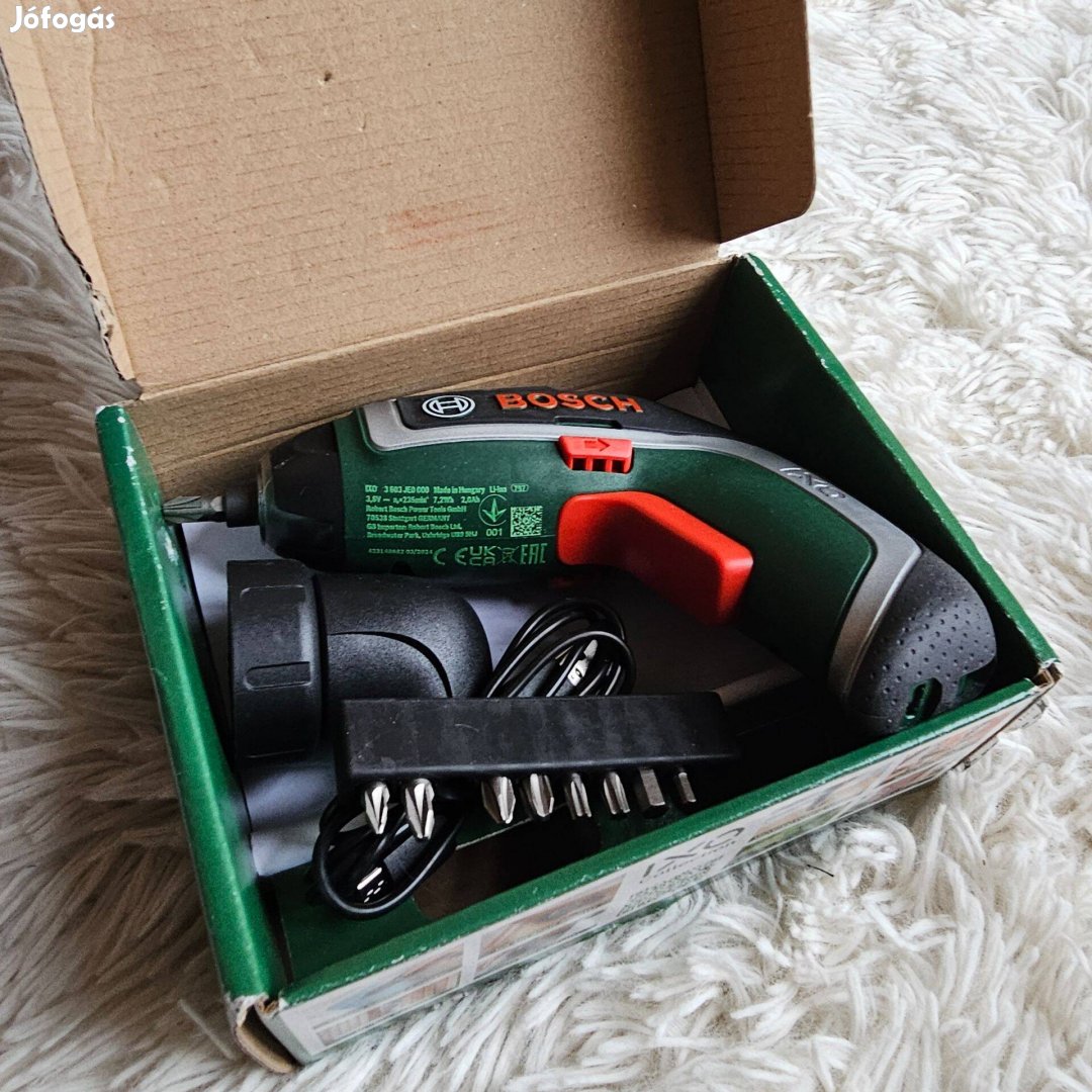 Bosch Ixo 7 set akkus marokcsavarbehajtó teljesen új