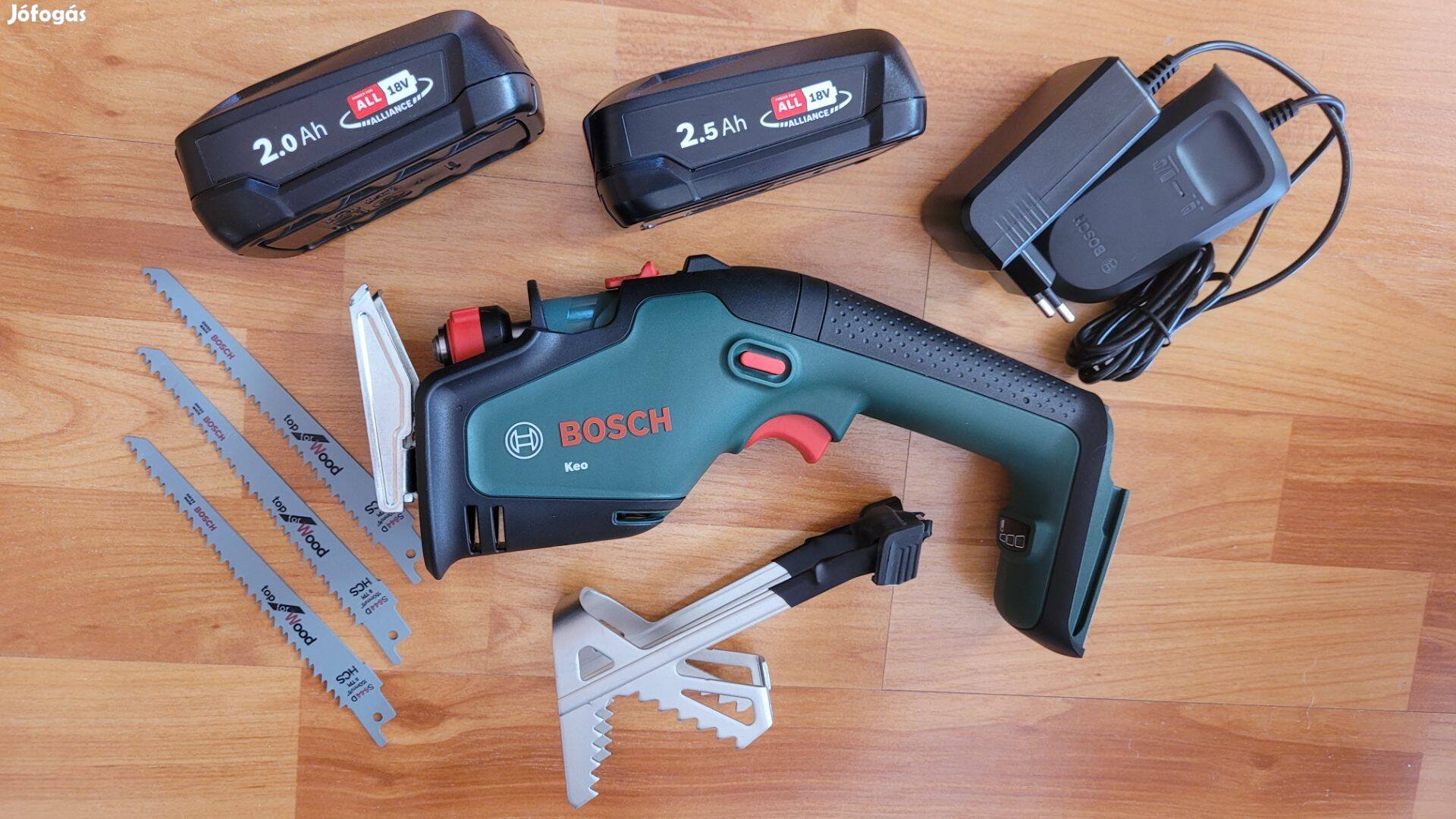 Bosch Keo 18V-Li, Bosch kézifűrész, akkumulátoros fűrész