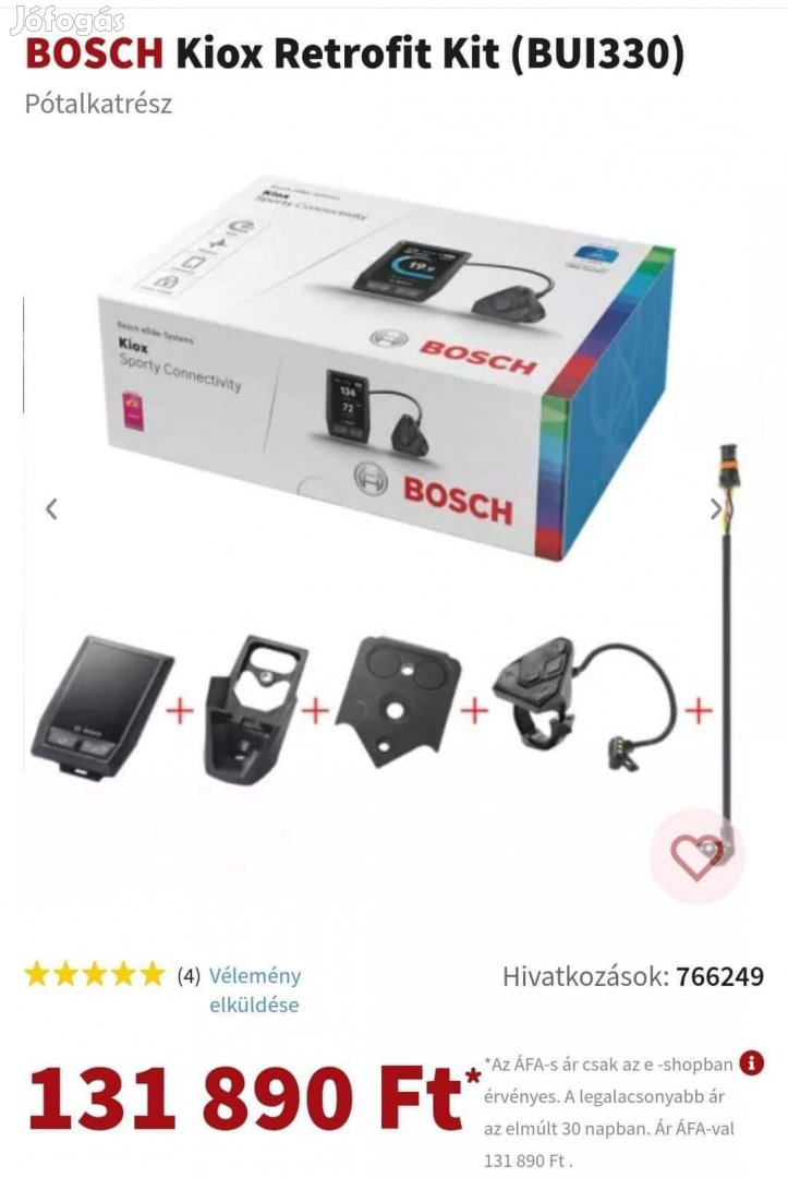 Bosch Kiox kijelző szett