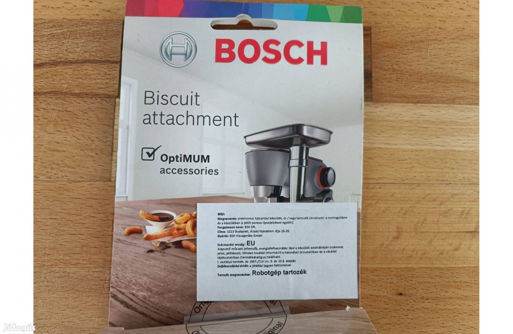 Bosch MUZ9SV1 kinyomós sütemény előtét Optimumhoz