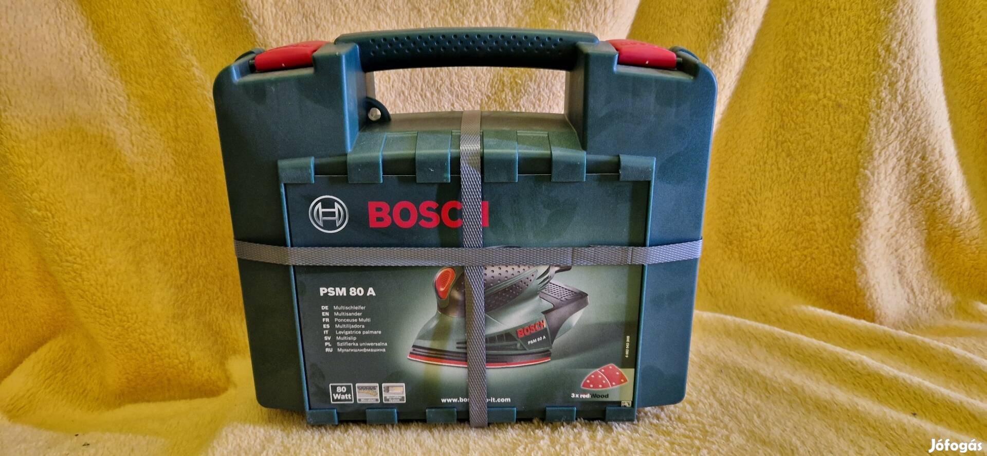 Bosch PSM 80 A rezgő csiszoló bontatlan ajándék