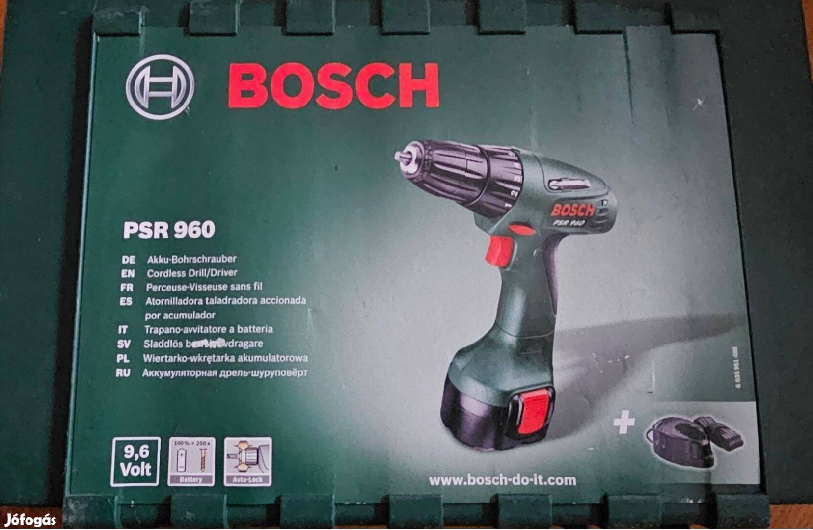 Bosch PSR 960 akkus furócsavarozó