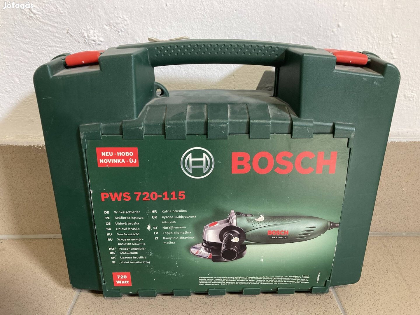 Bosch PSW 720-115 sarokcsiszoló 