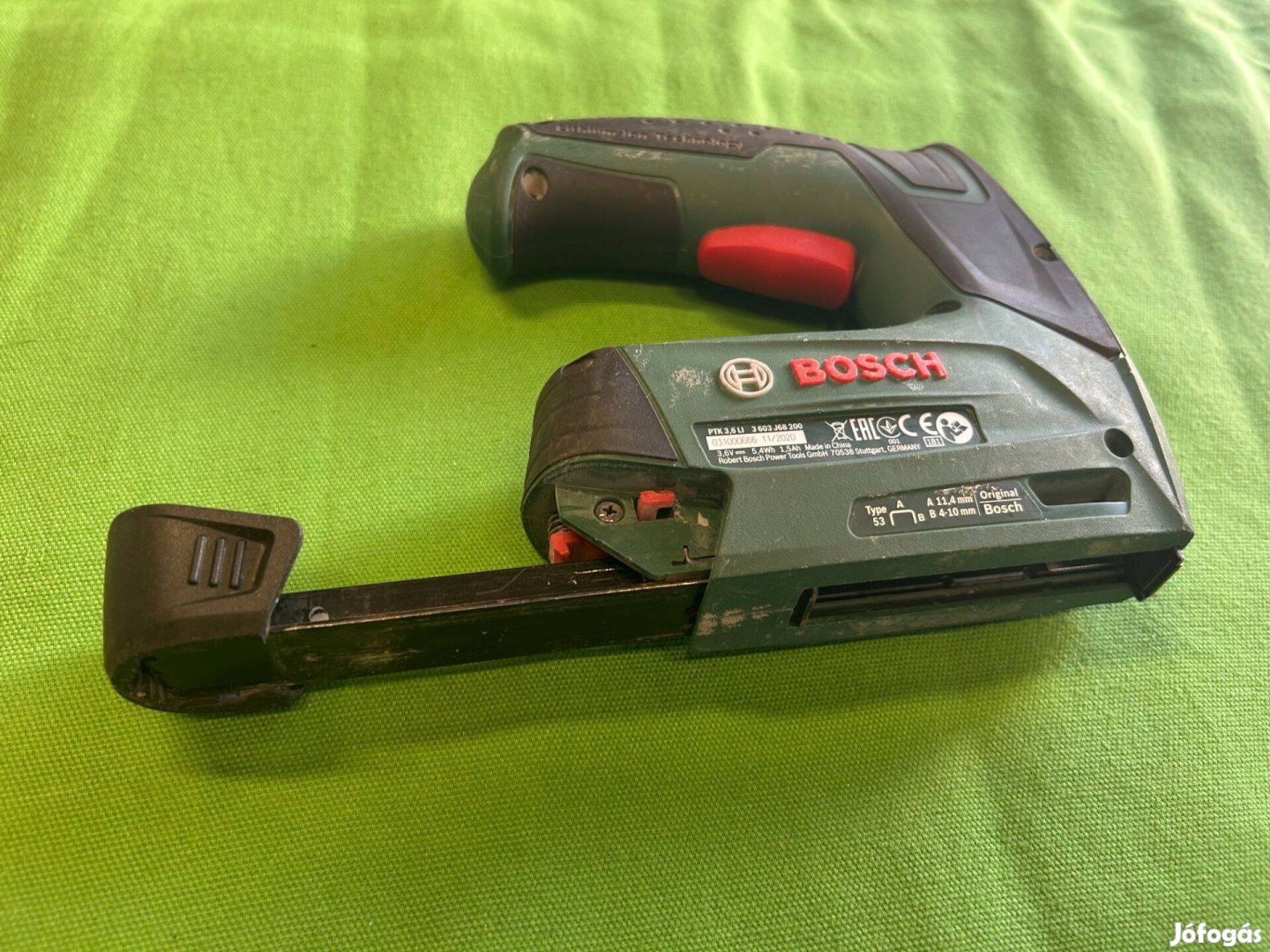 Bosch PTK 3, 6 LI akkus tűzőgép