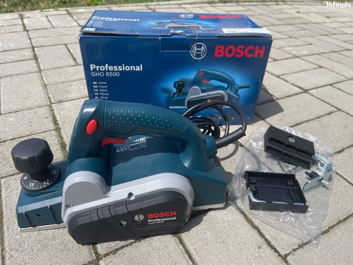 Bosch Professional GHO 6500 Garanciális Kézi Gyalugép 650W