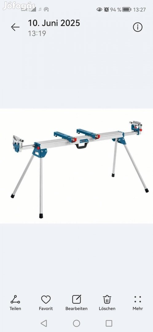 Bosch Professional GTA 3800 asztal állvány 