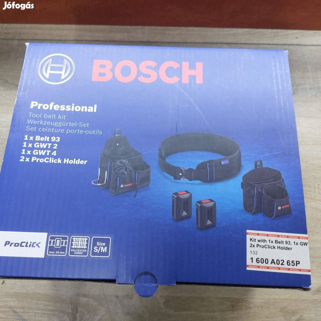 Bosch Professional - Szerszámöv Övtáskákkal És Szerszámtartóval