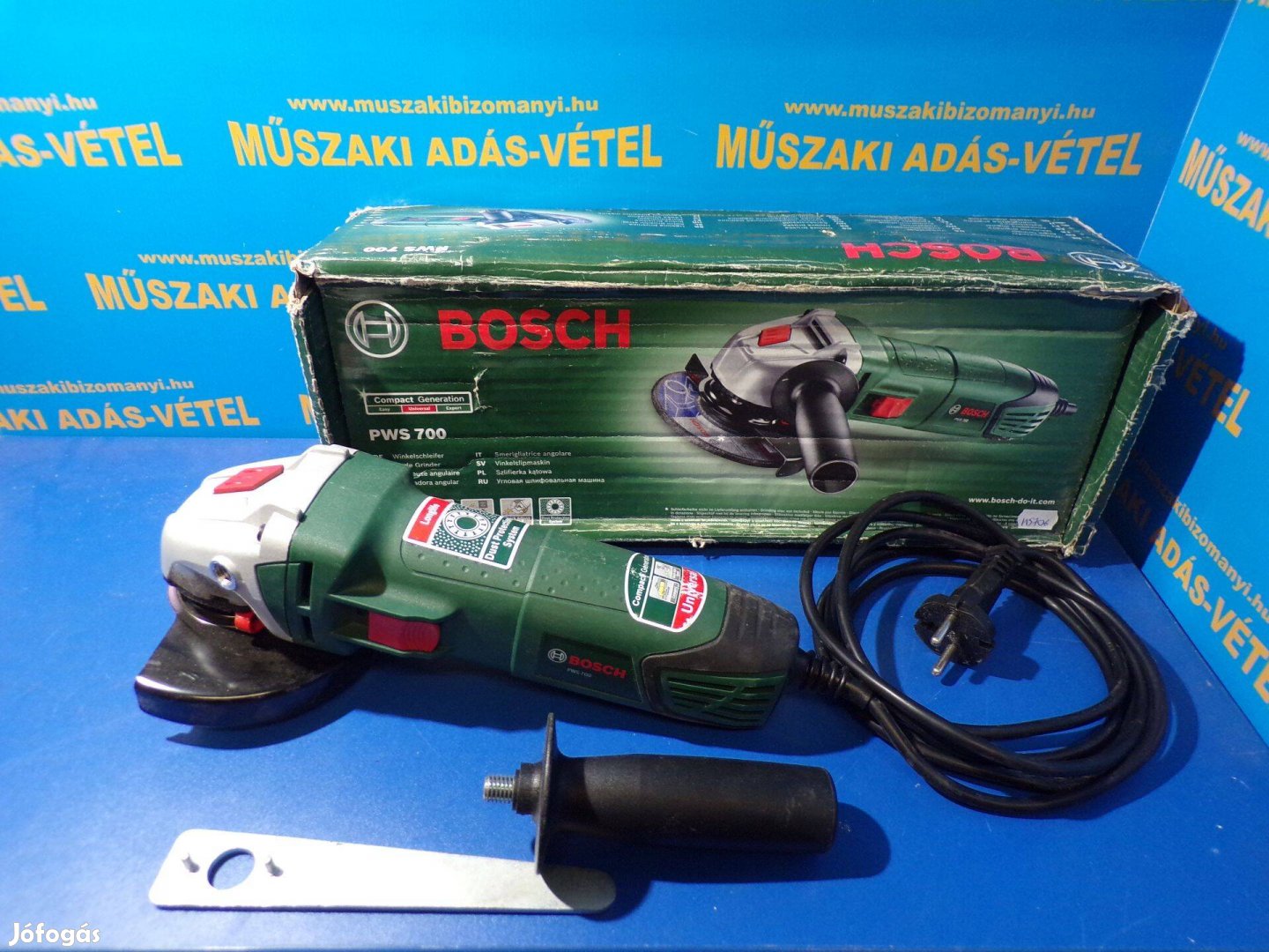 Bosch Pws 700 Sarokcsiszoló flex jótállással