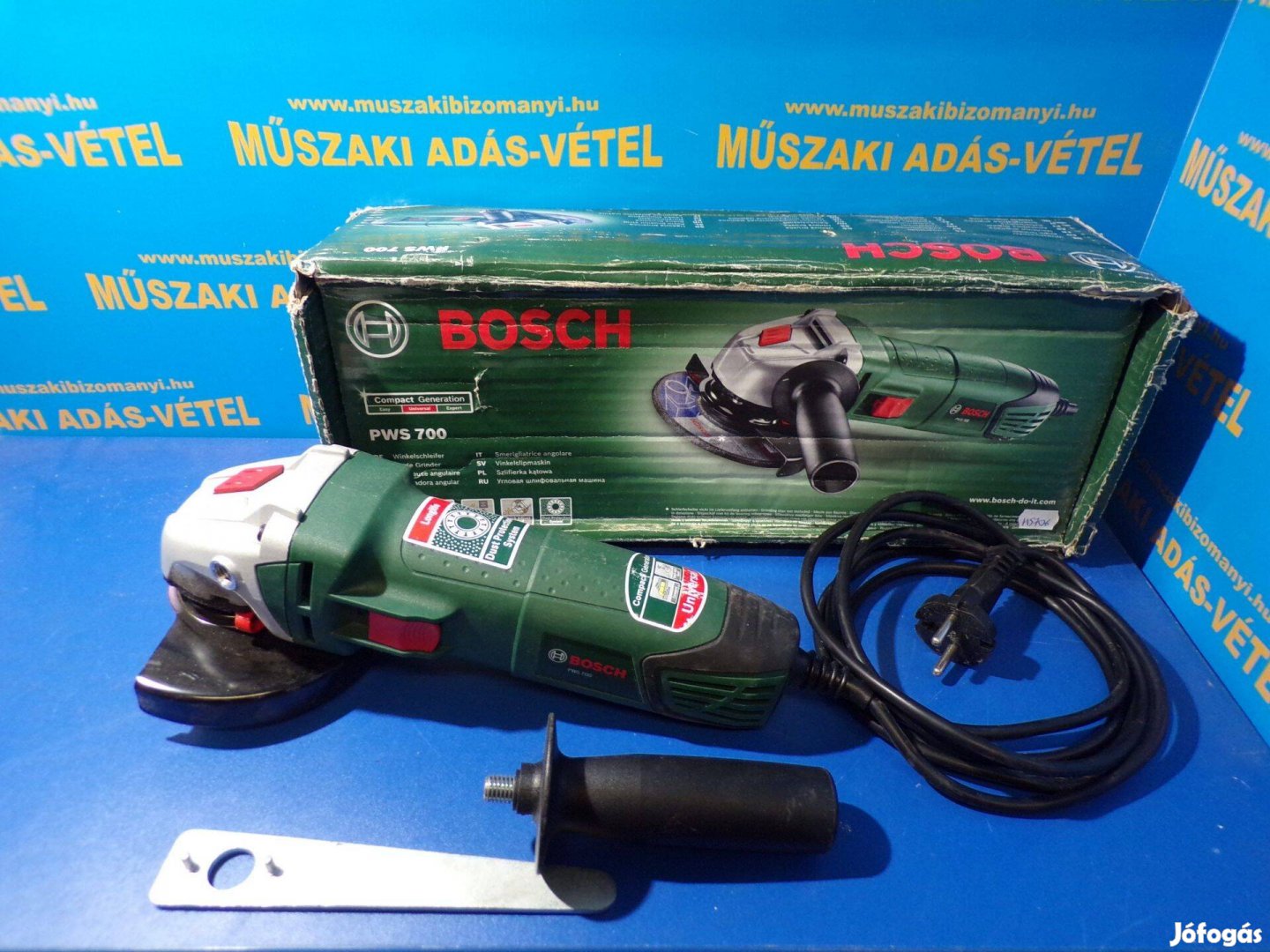 Bosch Pws 700 Sarokcsiszoló flex jótállással-