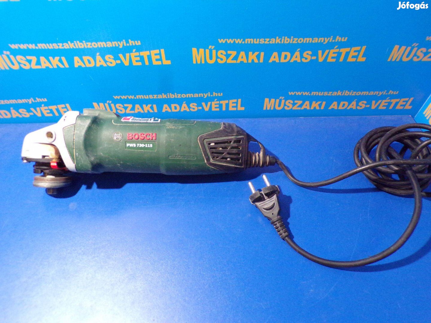 Bosch Pws 730-115 sarokcsiszoló flex jótállással