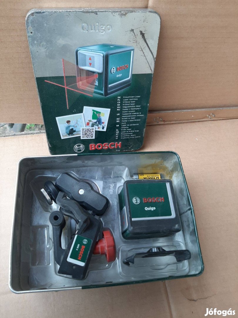 Bosch Quigo keresztvonalas szintező