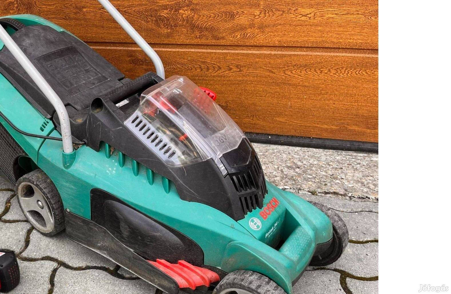 Bosch Rotak 34 36v Li akkus akkumulátoros Fűnyíró eladó