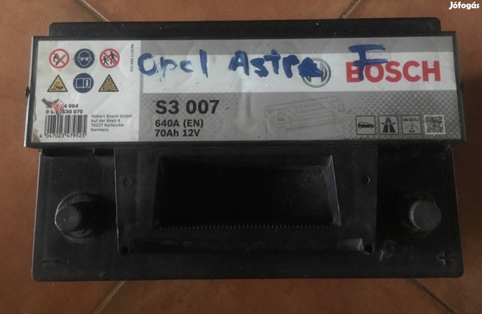 Bosch S3 007 12V 70AH 640A akkumulátor eladó