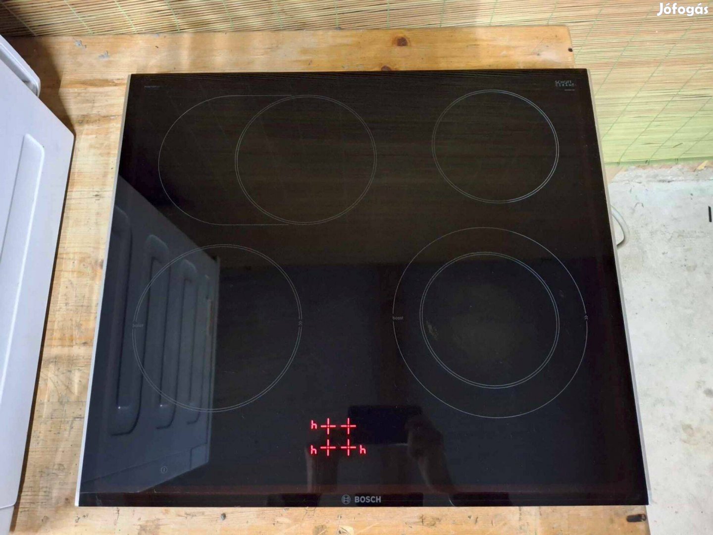 Bosch Serie 8 PKN675DP1D főzőlap Fekete - hibás-nem törött
