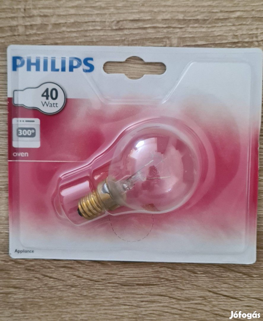 Bosch-Siemens sütőizzó, sütőlámpa Philips Hőálló Appl 40W E14 P45 CL