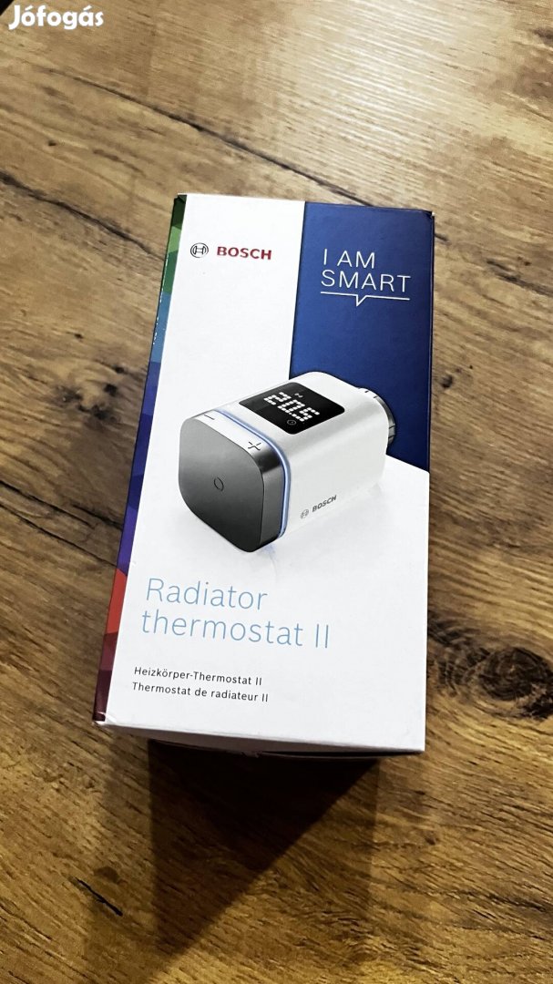 Bosch Smart Home Intelligens Radiátor Okos Termosztát II