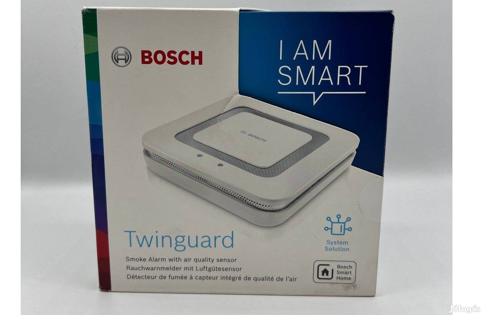 Bosch Smart Home Twinguard, füst és levegőminőség érzékelő, új, Akciós