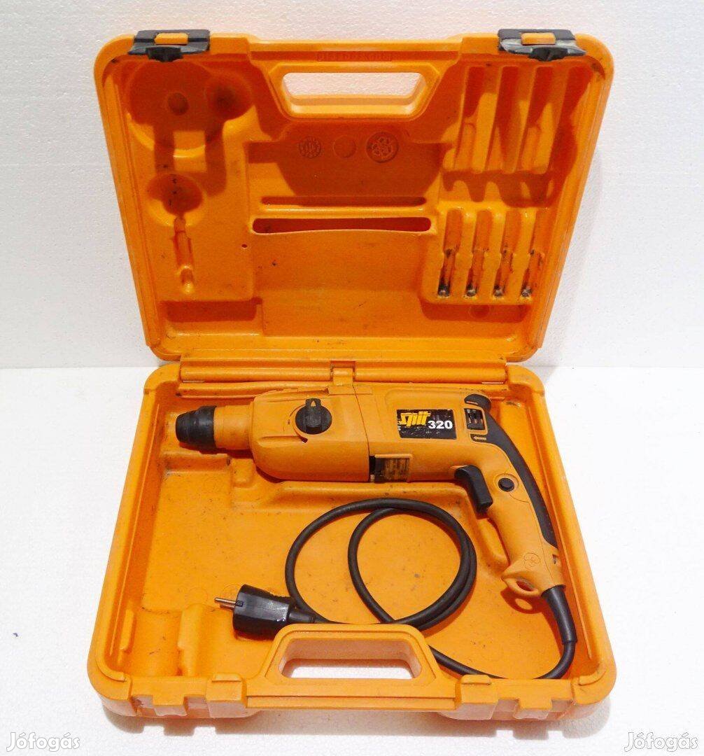 Bosch Spit 320 elektromos fúrógép fúró ütvefúró kofferben narancssárga