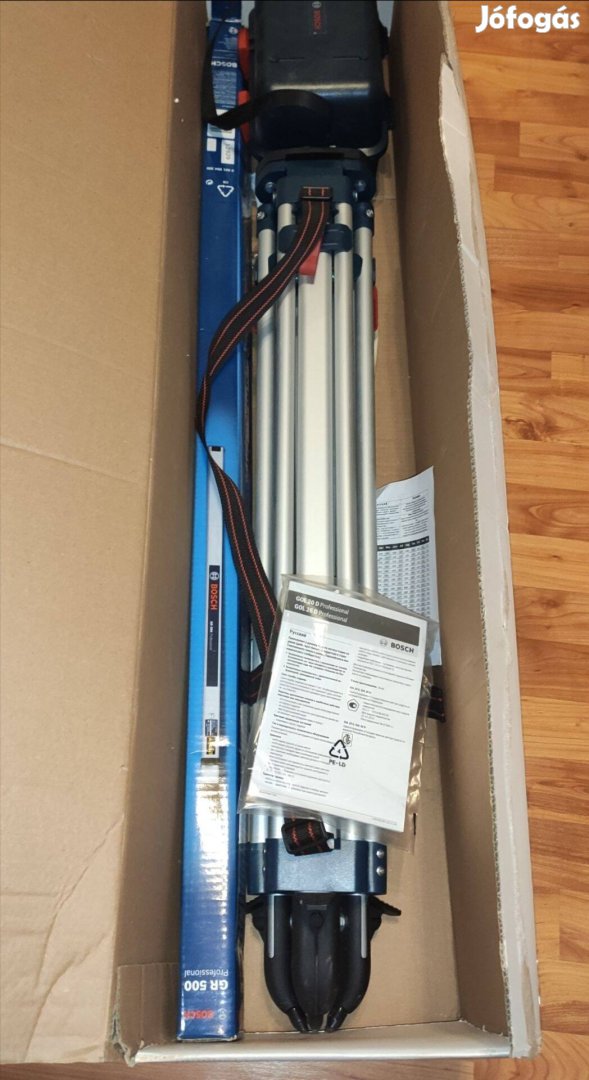 Bosch Szintező+Állvány+Mérőléc