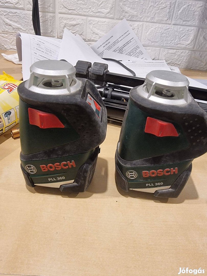 Bosch Szintezőlézer Álvánnyal PLL 360 SET PLL360