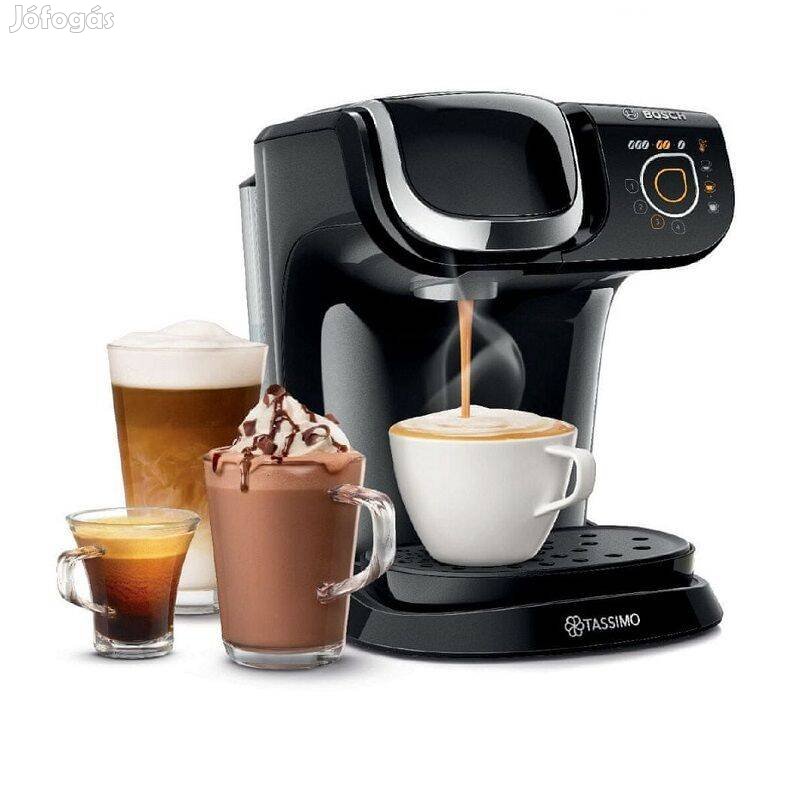 Bosch Tassimo My Way kapszulás kávéfőző, 1500W, 1.3lit - fekete