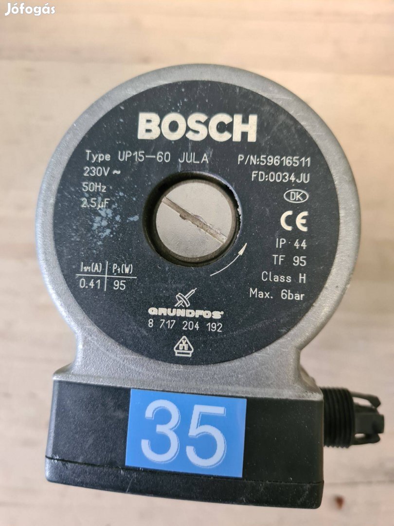 Bosch UP15-60 Jula 0034JU kerintgető szivattyú eladó