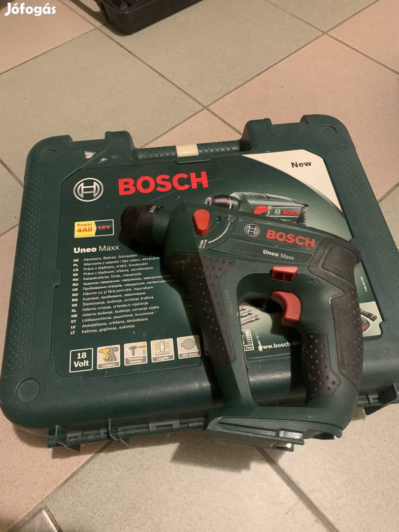 Bosch Uneo Maxx fúró csavarozó