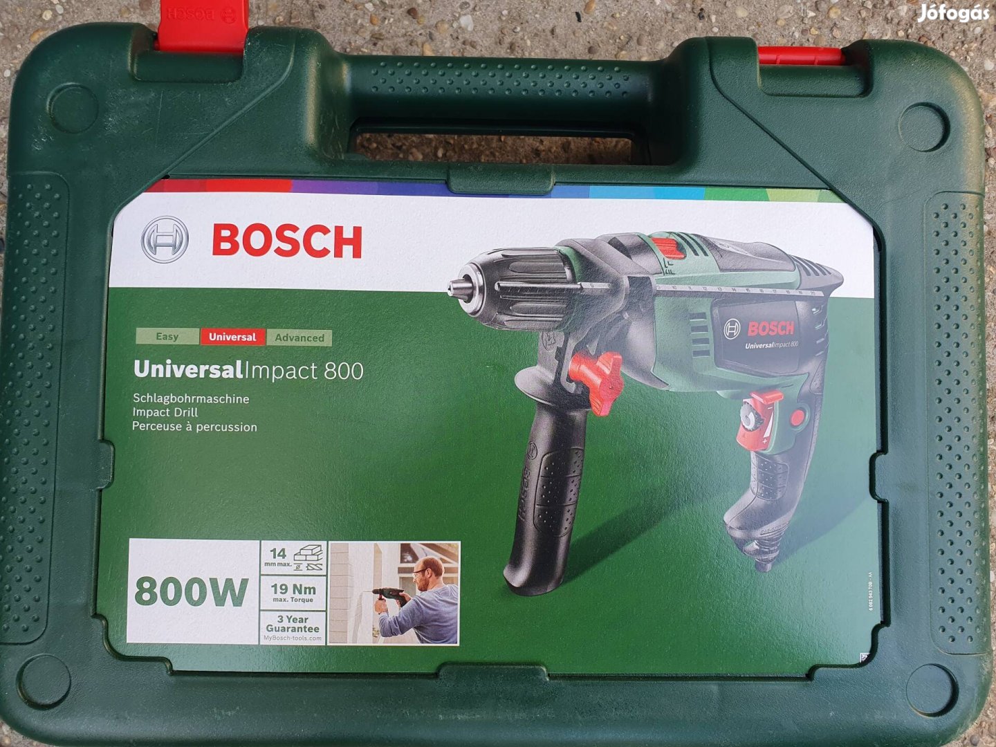 Bosch Universal Impact 800 ütvefúró Új!