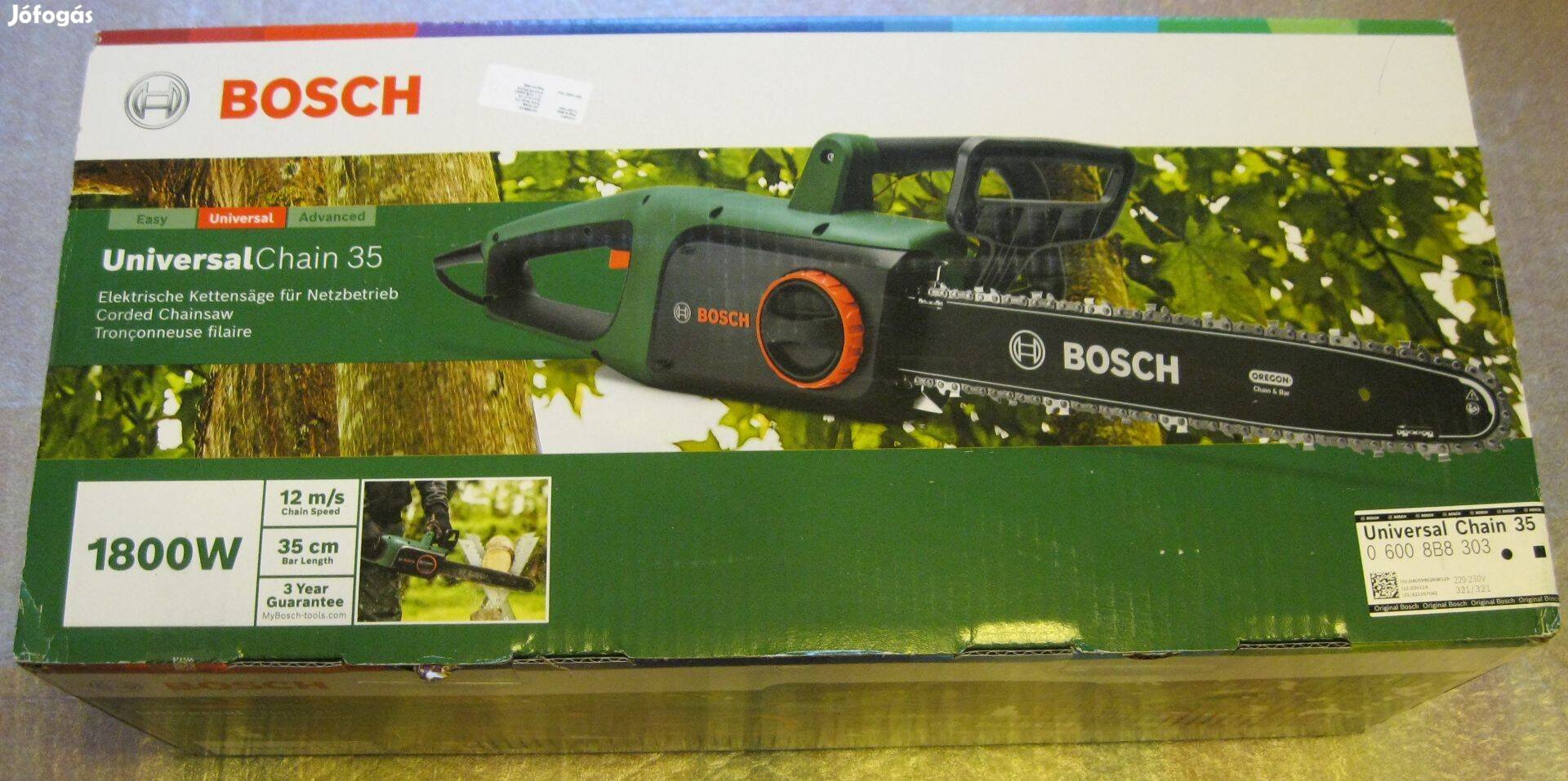 Bosch Universalchain 35 láncfűrész elektromos láncfűrész