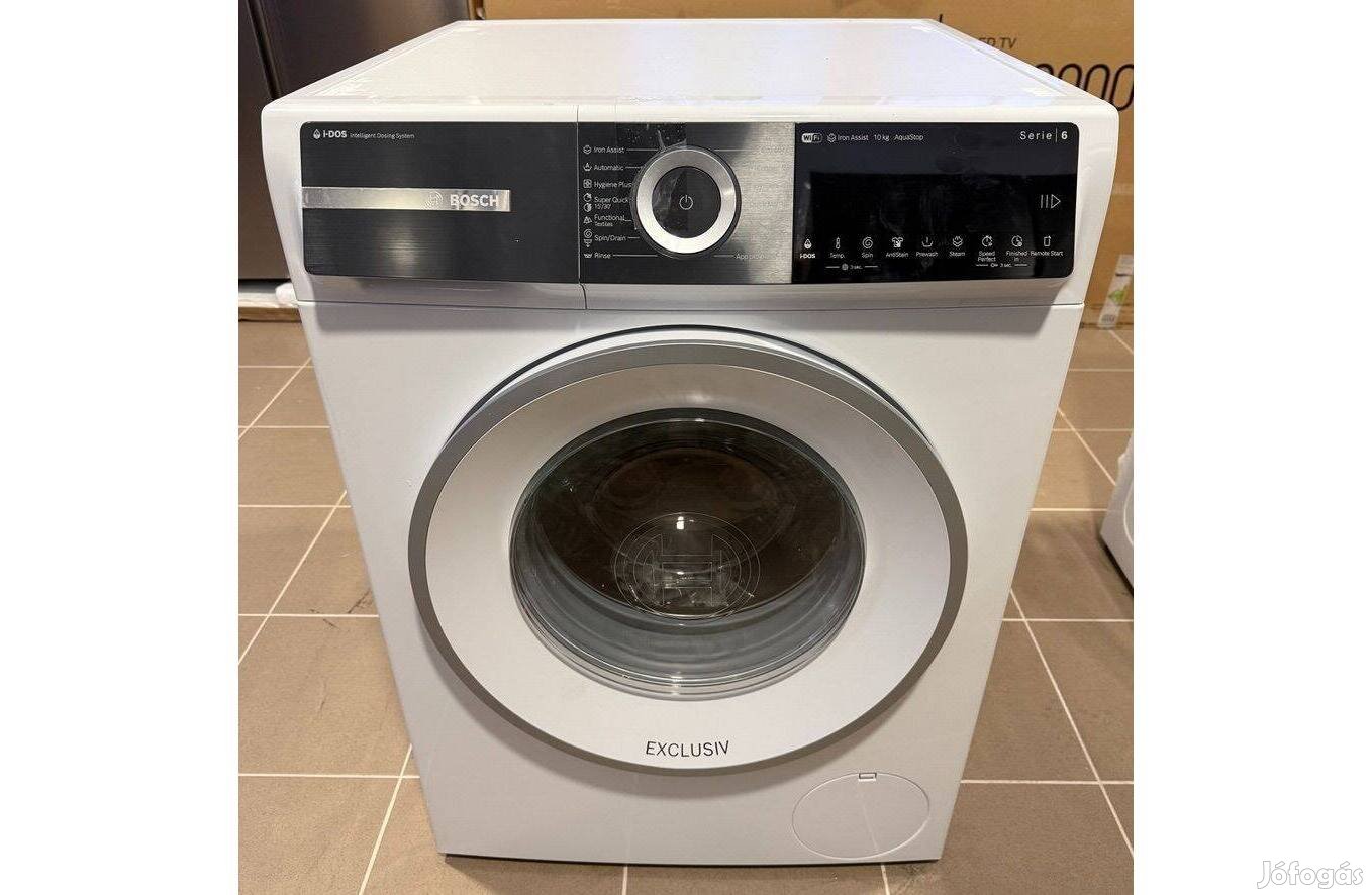 Bosch WGH256A0BY Serie 6 Inverteres Gőzmosógép, 10kg,325e.he