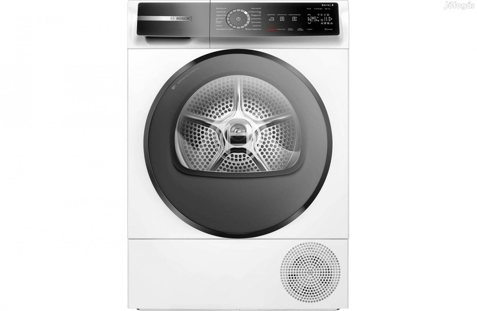 Bosch Wqb245B40, Serie8, 9kg, A+++ szárító, 342e.ft helyett!!!