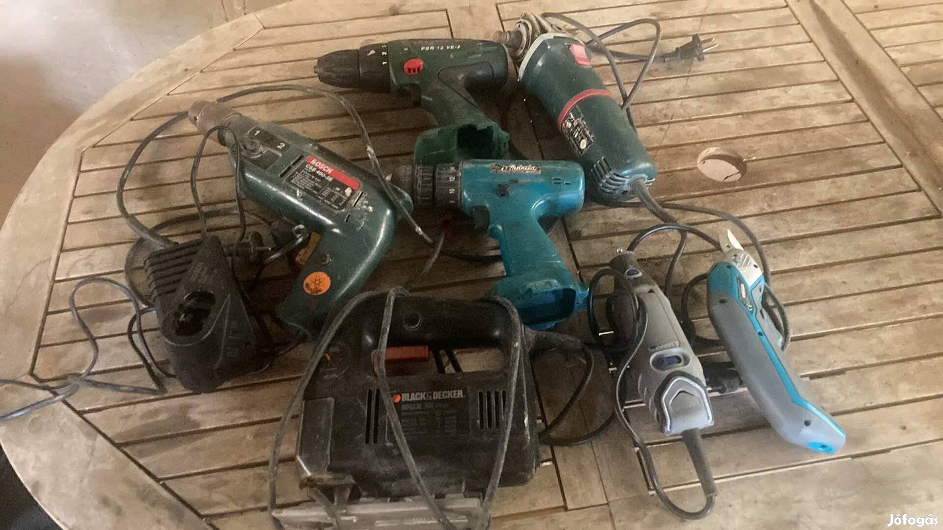 Bosch + Makita barkácsgép csomag!