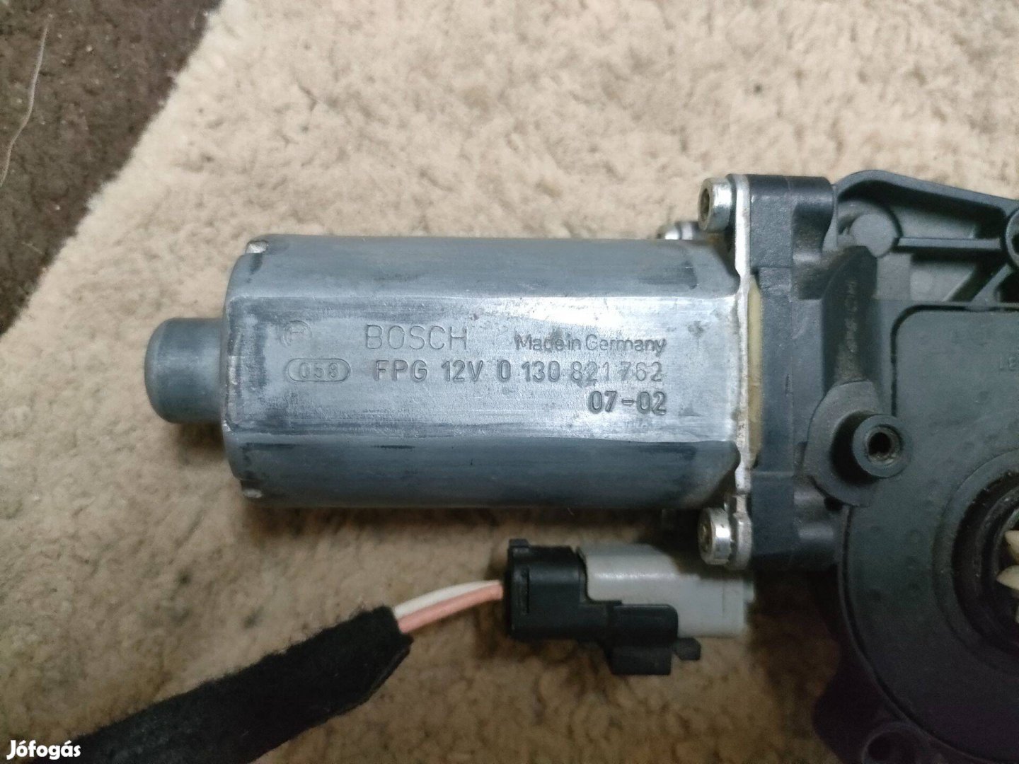 Bosch ablakemelő motor 0130821762 Citroen/Peugeot