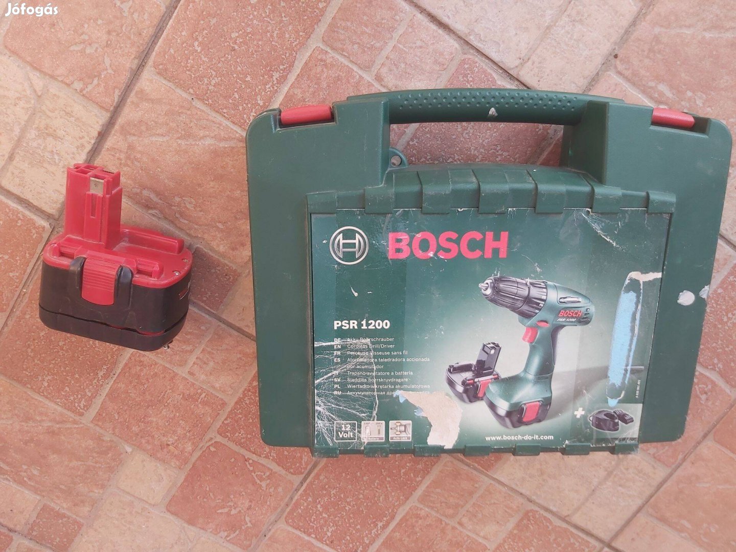 Bosch akkumlátoros csavarbehajtó