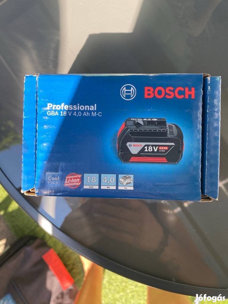 Bosch akkumulátor 18 volt