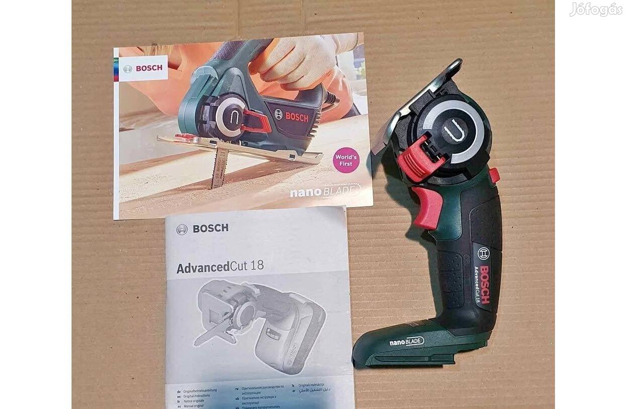 Bosch akkumulátoros fűrész Advancedcut 18