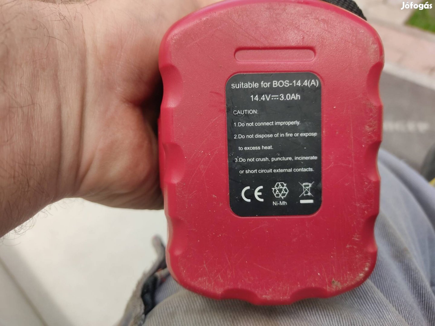 Bosch akkus csavarbehajtó 1/2"