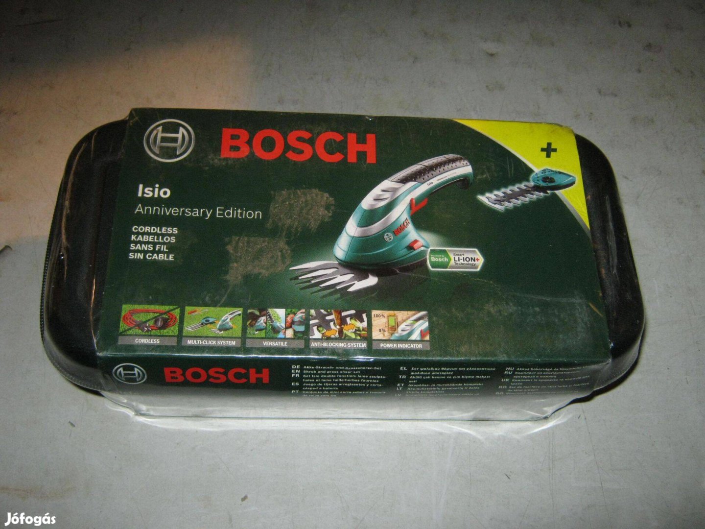 Bosch akkus gyepkés, fűolló