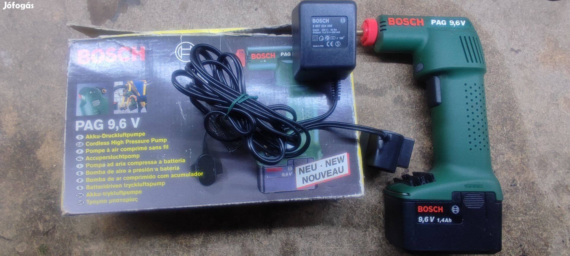 Bosch akkus pumpa 9,6 voltos!