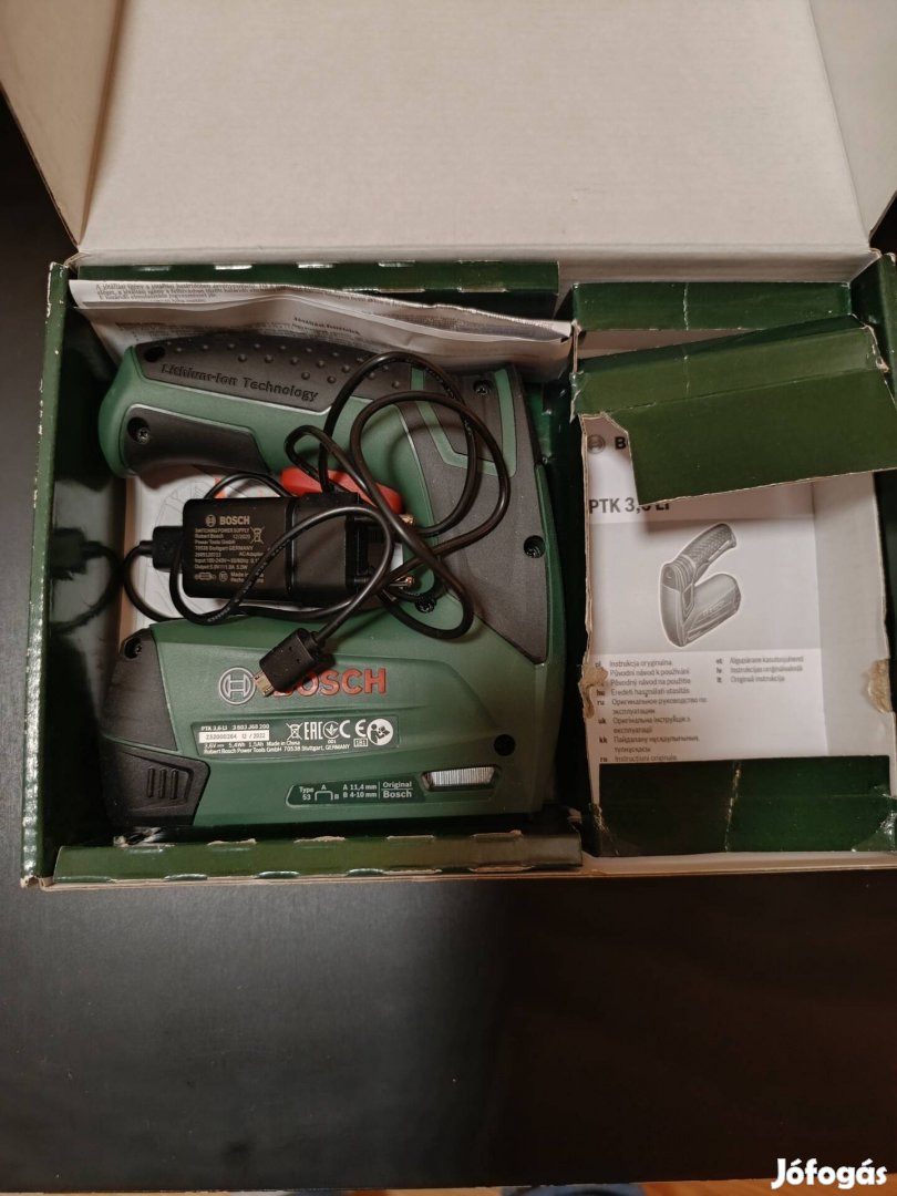 Bosch akkus tűzőgép