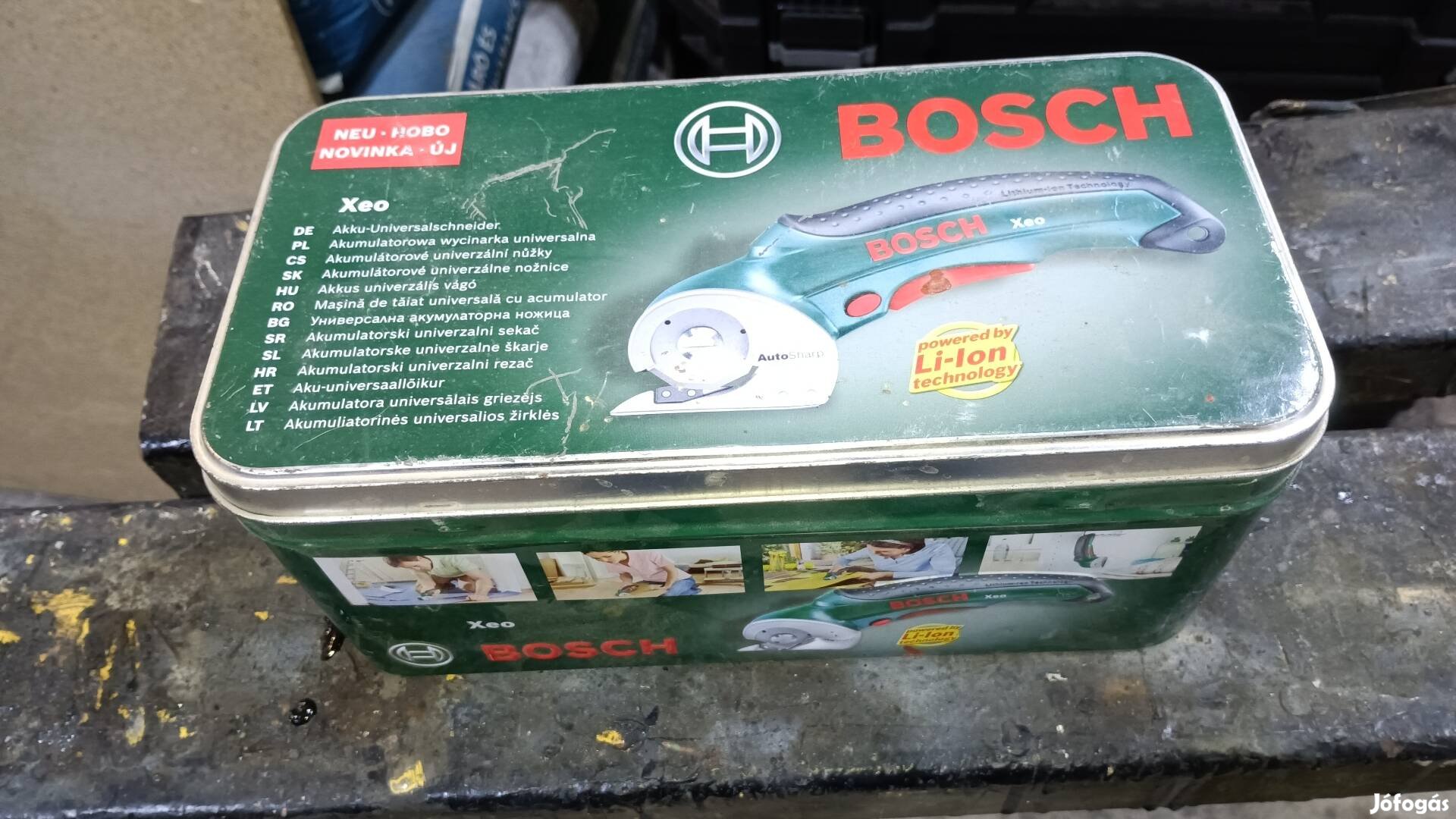Bosch akkus vágó, olló 