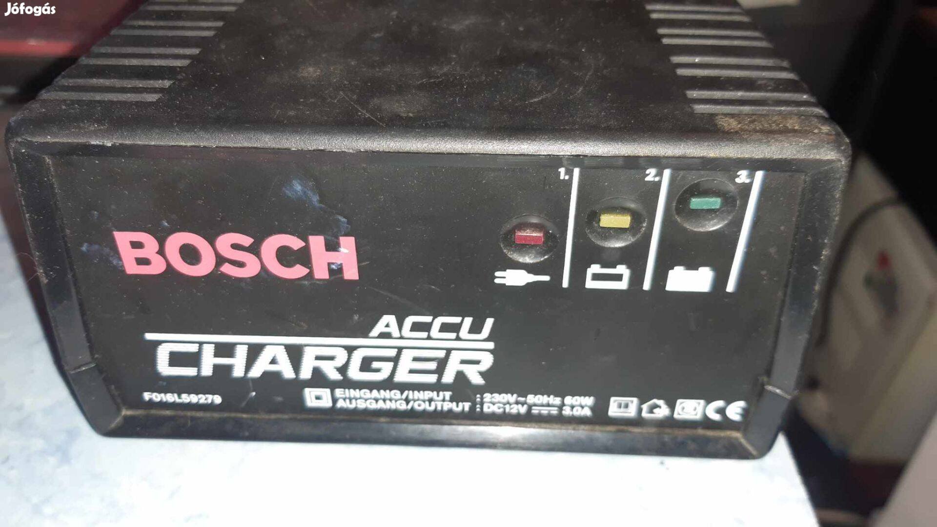 Bosch akkutöltő 12v hibás