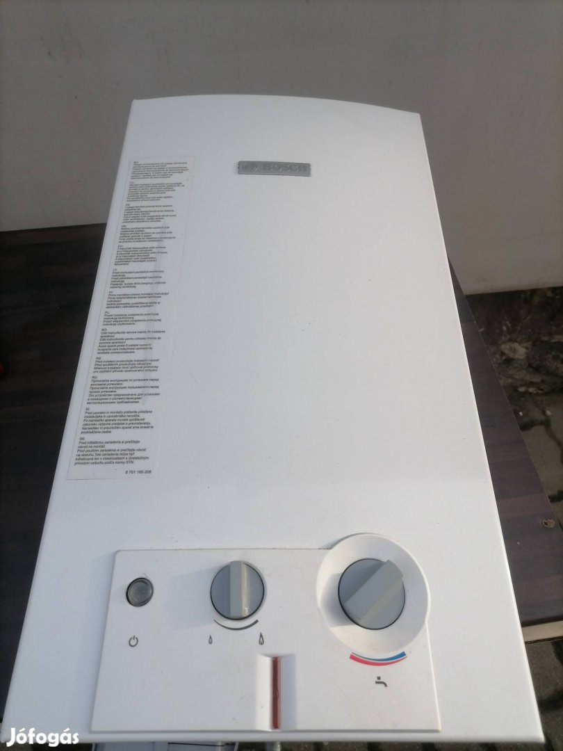 Bosch átfolyós gáz vízmelegítő