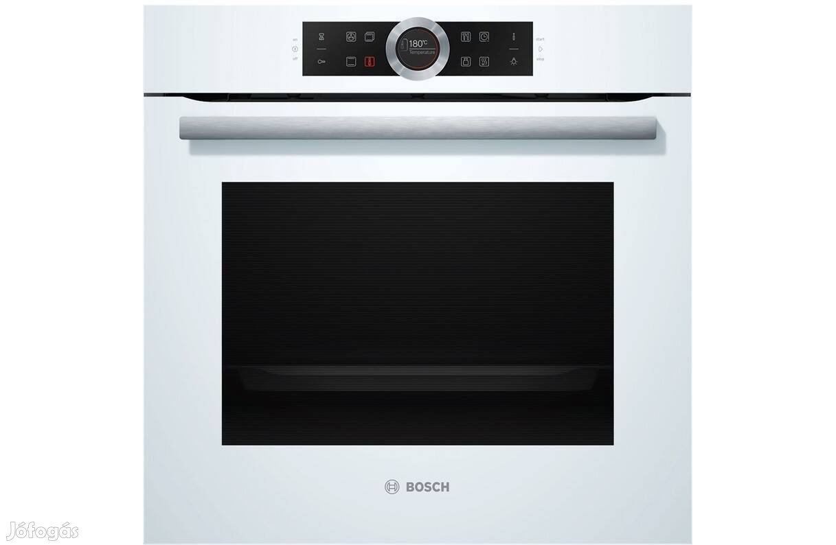 Bosch beépíthető sütő Series 8 Hbg635BW1, fehér színű, -19%