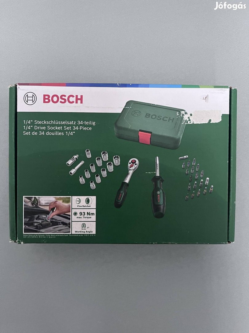 Bosch dugokulcs készlet 