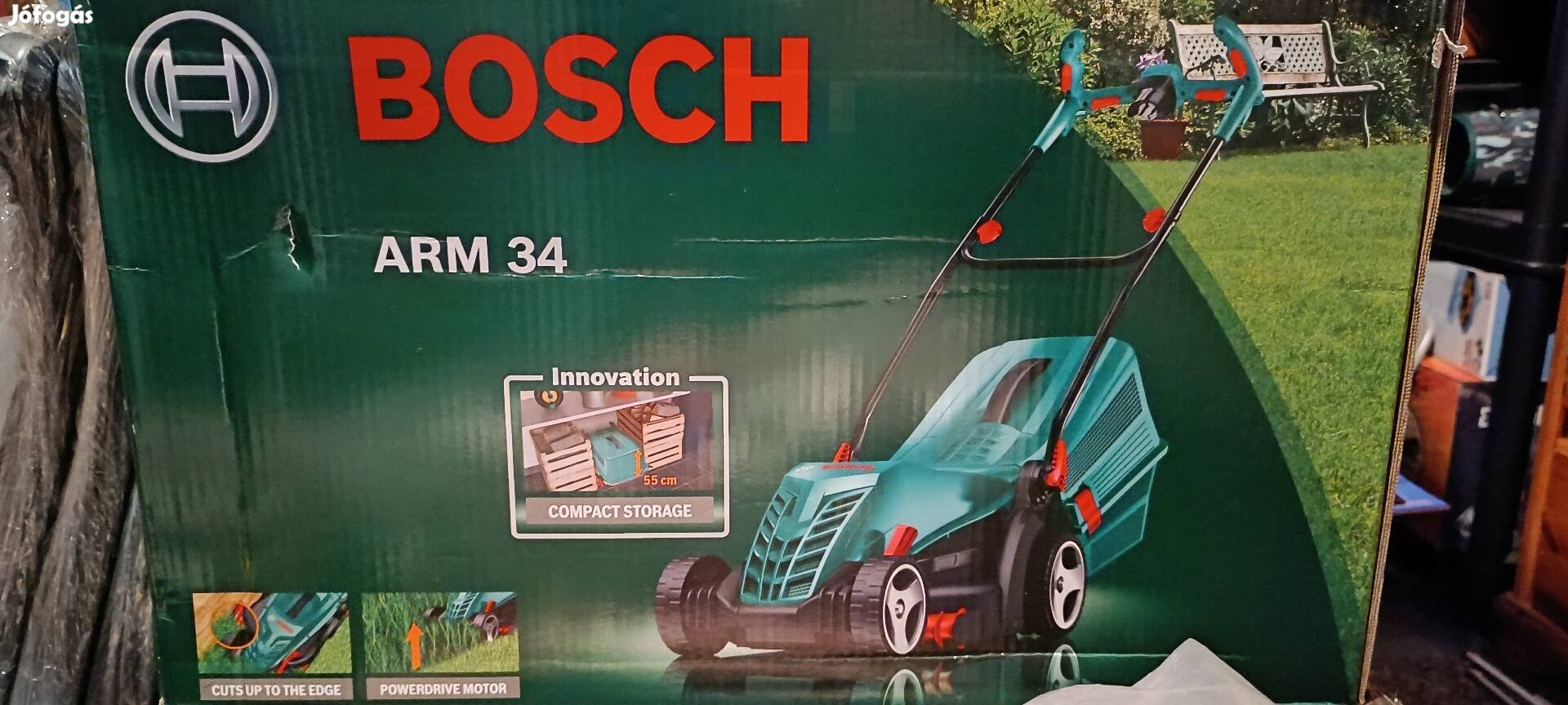 Bosch elektromos fűnyíró Új bontatlan 