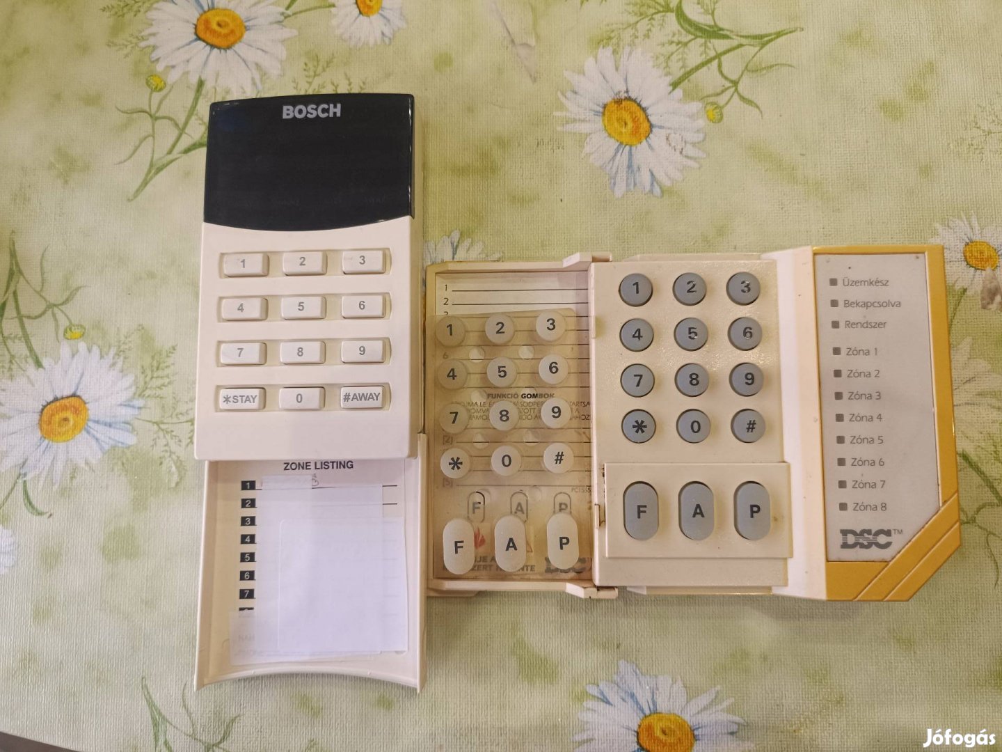 Bosch és DSC riasztó kezelők eladók